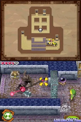 Legend of Zelda, The - Spirit Tracks (USA) (En,Fr,Es) (Rev 1) screen shot game playing